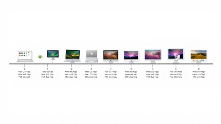 The Evolution of Mac OS X: Key Release Dates and Features