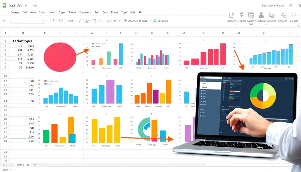 adjusting chart visual features