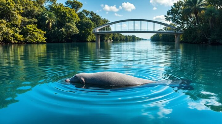 New Paper Explores Possible Effects of Bridge Construction on Manatees