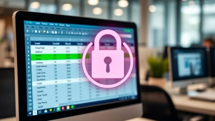 How to Lock a Row in Excel: Keep Your Data Secure