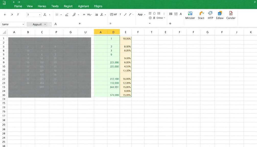 managing data columns efficiently