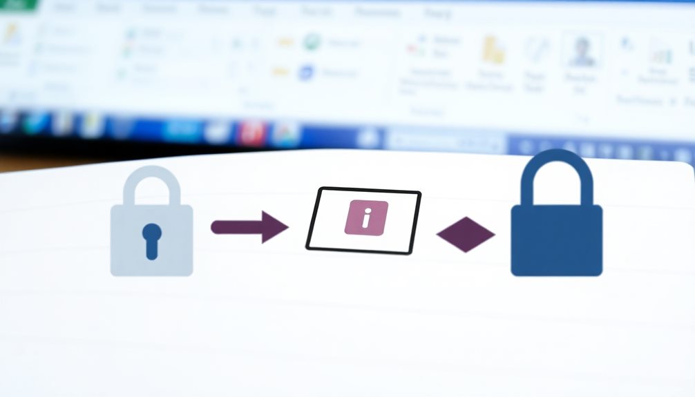 protecting designated spreadsheet cells