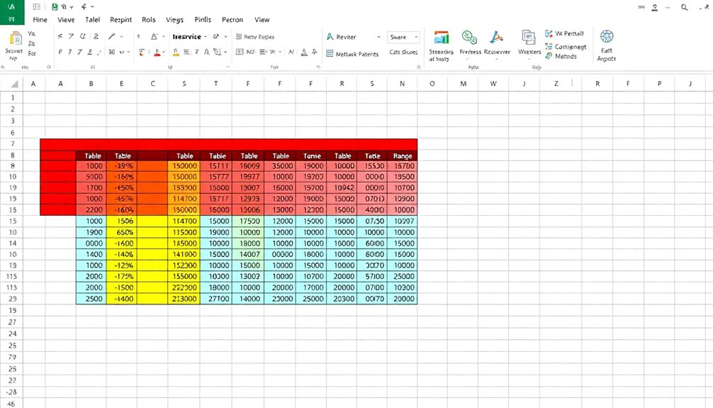 transforming tables into ranges