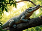 Extinct Horned Crocodile Gets New Spot in the Tree of Life