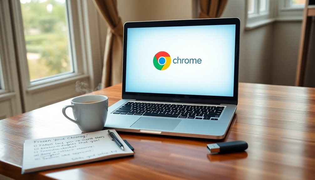 reinstall google chrome browser