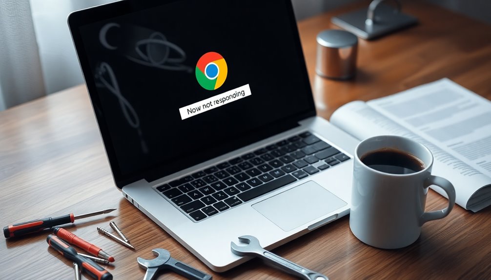 restoring chrome default settings